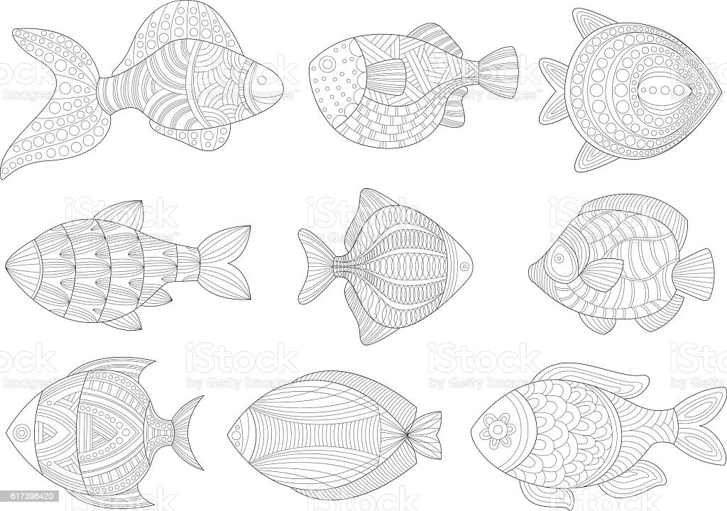 Detail Mewarnai Gambar Ikan Nomer 35