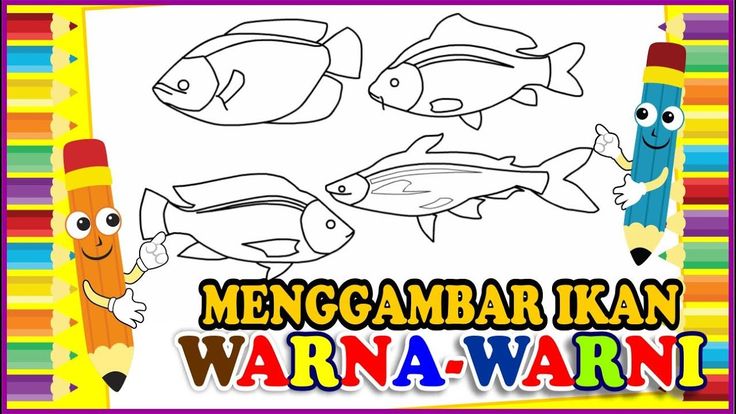 Detail Mewarnai Gambar Ikan Di Laut Nomer 55