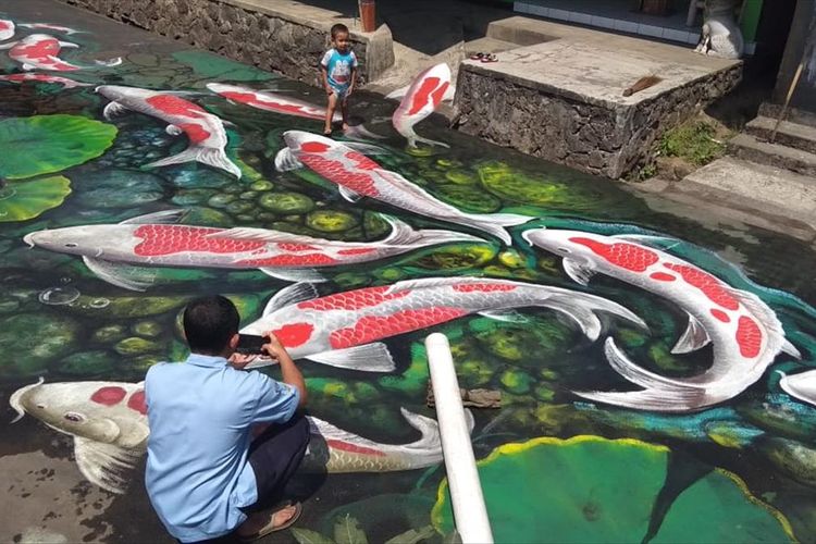 Detail Mewarnai Gambar Ikan Koi Nomer 38