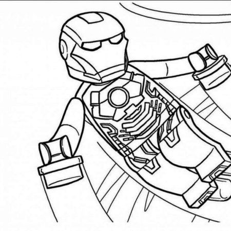 Detail Mewarnai Gambar Ironman Nomer 44