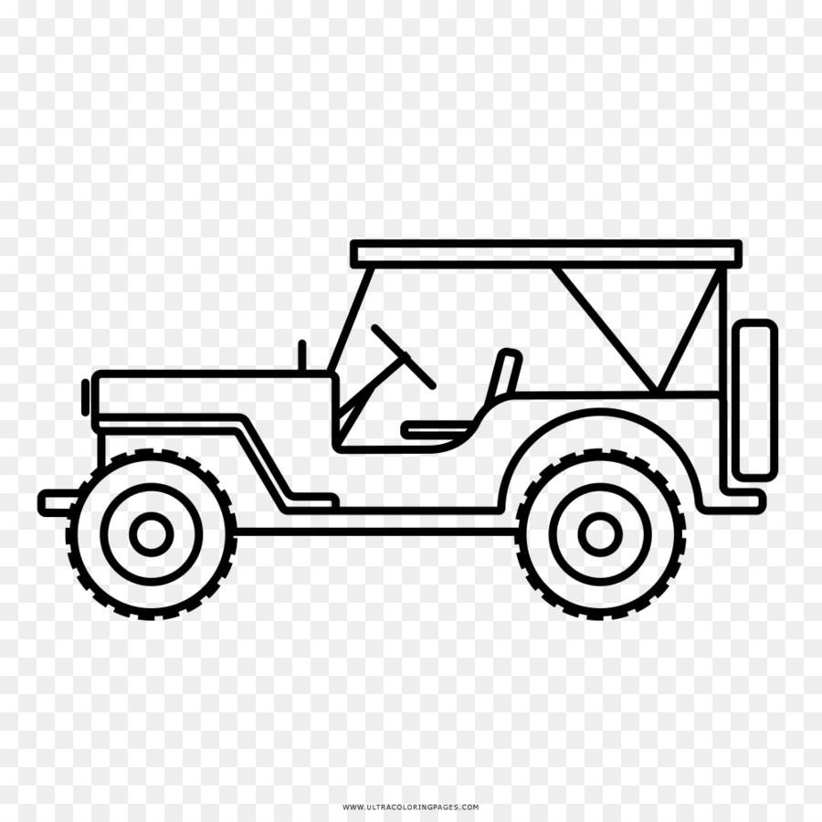 Detail Mewarnai Gambar Jeep Nomer 38