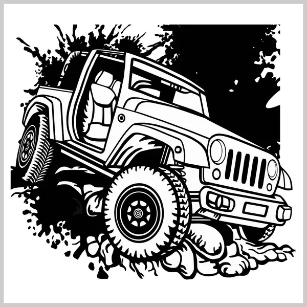 Detail Mewarnai Gambar Jeep Nomer 44