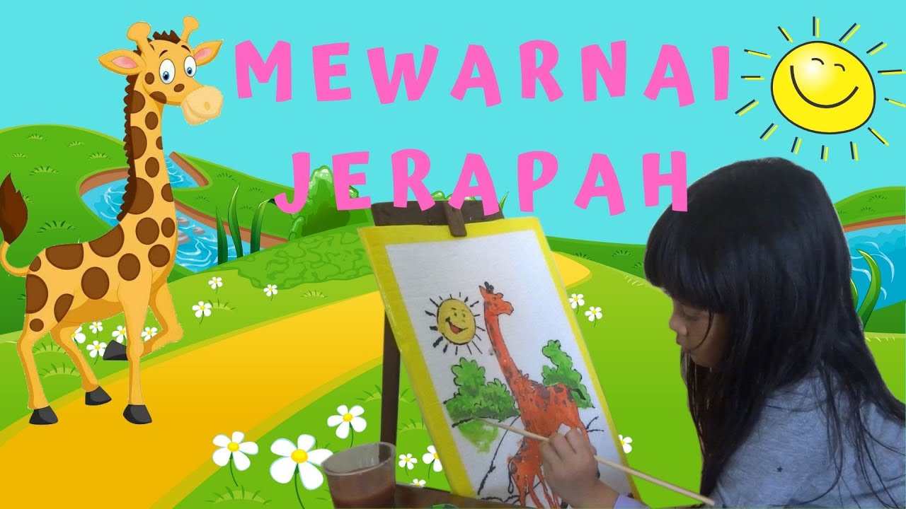 Detail Mewarnai Gambar Jerapah Nomer 54