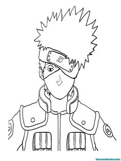 Detail Mewarnai Gambar Kakashi Nomer 21