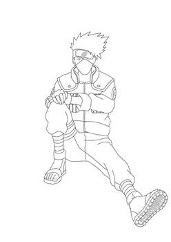 Detail Mewarnai Gambar Kakashi Nomer 26