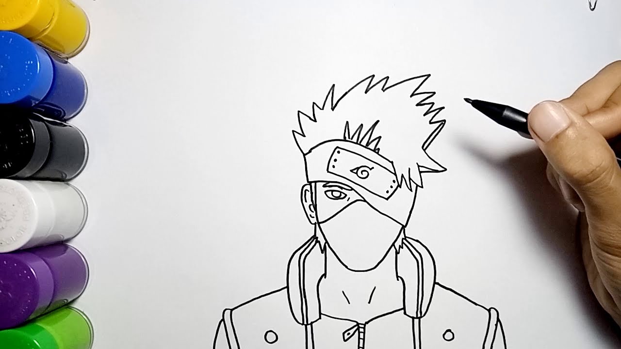 Detail Mewarnai Gambar Kakashi Nomer 42