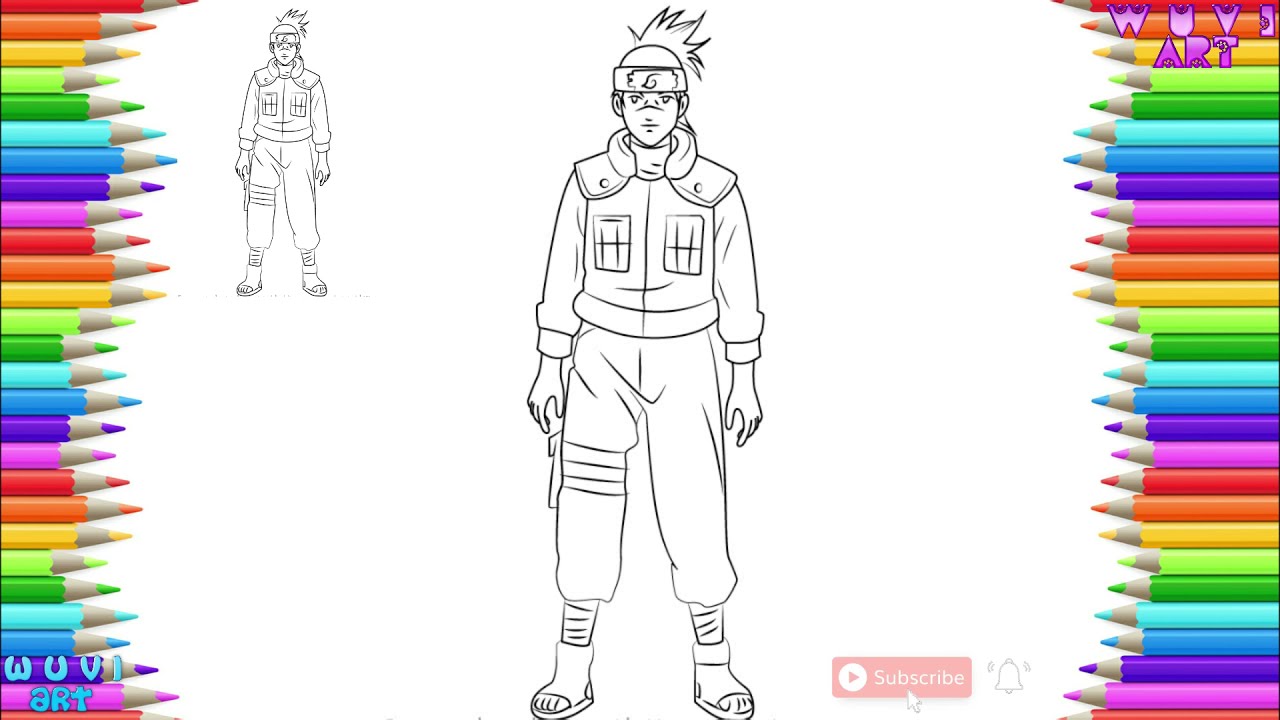 Detail Mewarnai Gambar Kakashi Nomer 52