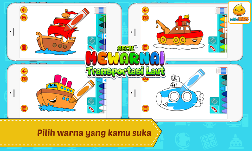 Detail Mewarnai Gambar Kapal Nomer 23