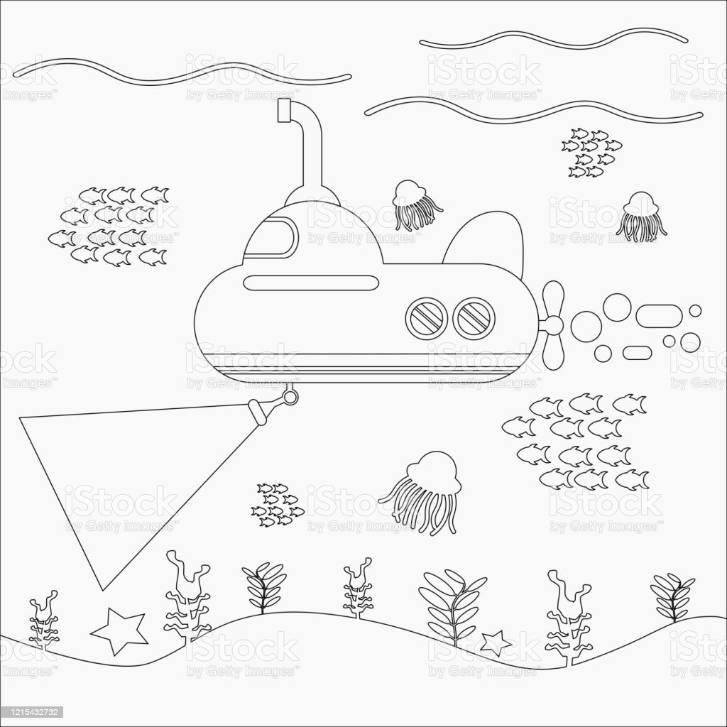Detail Mewarnai Gambar Kapal Selam Nomer 13