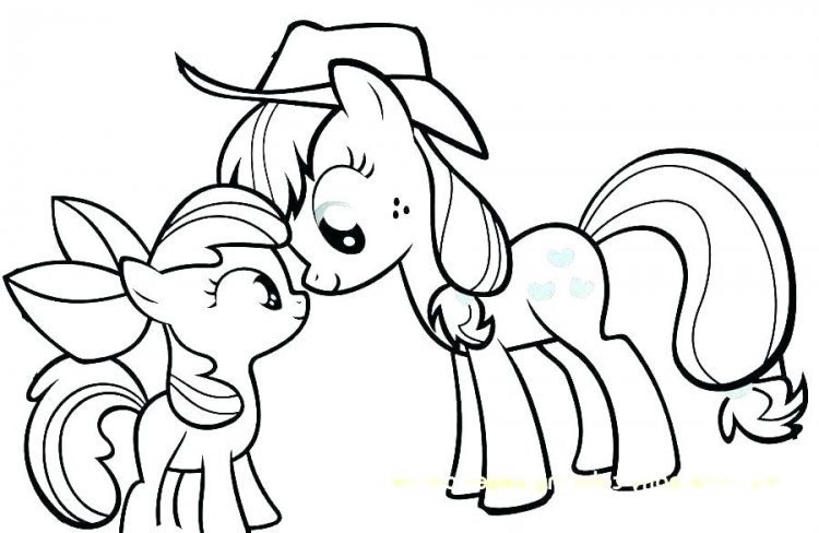 Detail Mewarnai Gambar Kartun Litle Pony Nomer 35