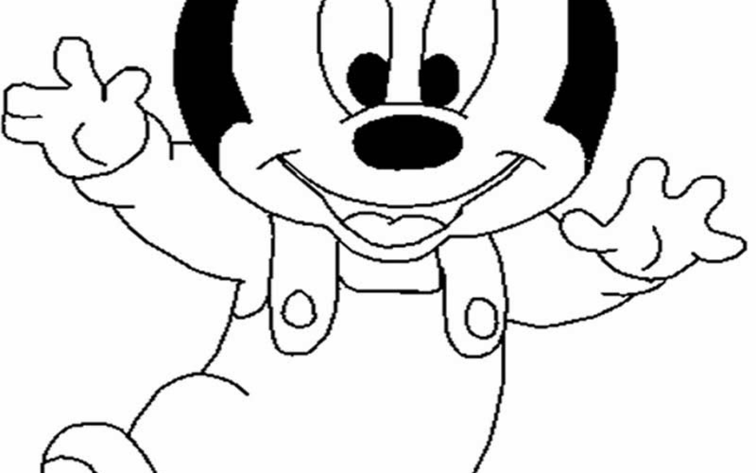 Detail Mewarnai Gambar Kartun Mickey Mouse Koleksi Nomer 44