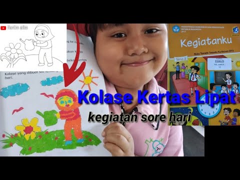 Detail Mewarnai Gambar Kegiatan Sore Hari Nomer 4