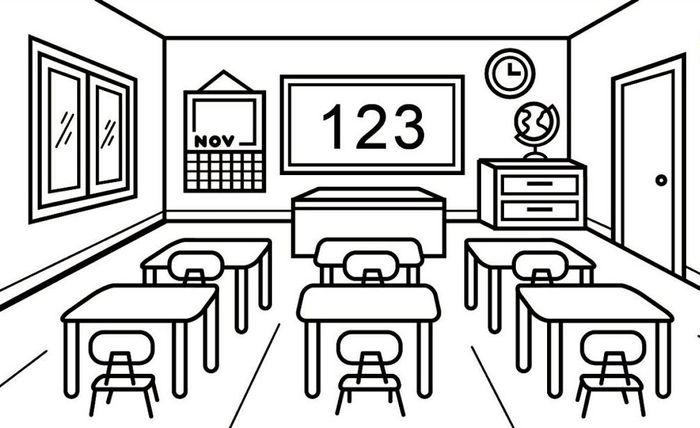 Detail Mewarnai Gambar Kelas Nomer 9