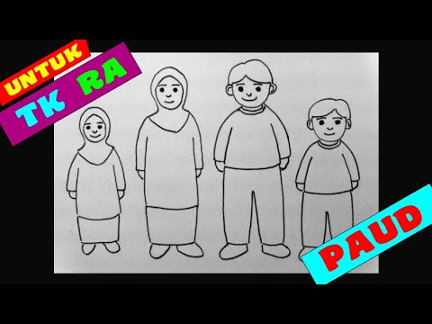 Detail Mewarnai Gambar Keluarga Muslim Nomer 24