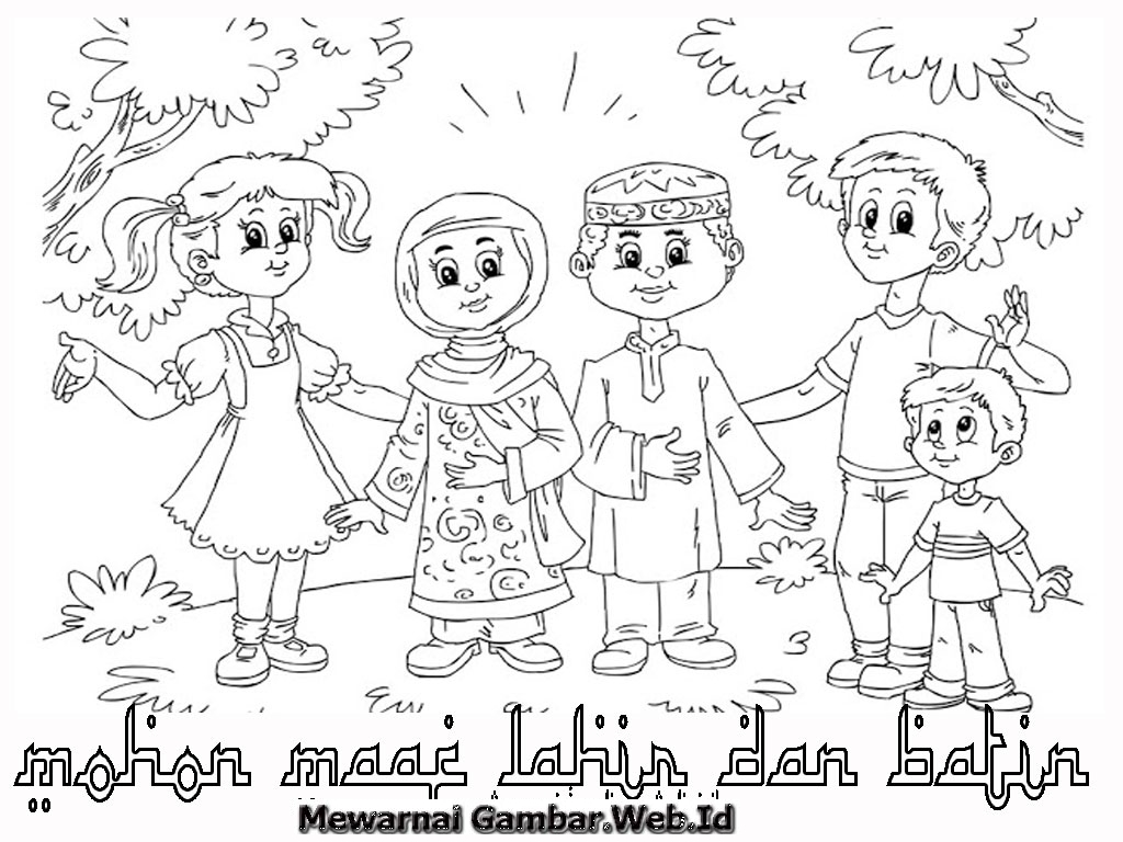 Detail Mewarnai Gambar Keluargaku Nomer 43