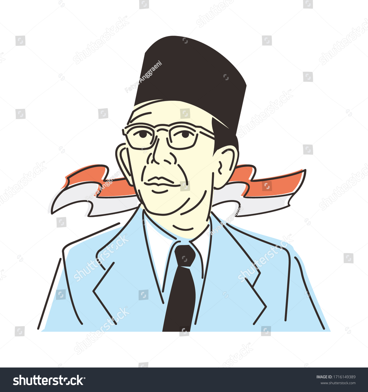 Detail Mewarnai Gambar Ki Hajar Dewantara Nomer 3