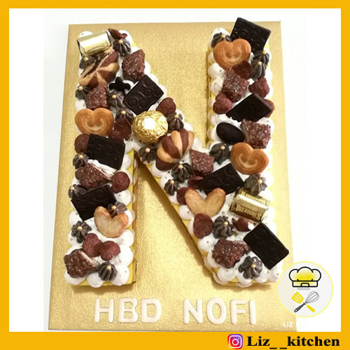 Detail Kue Ulang Tahun Alphabet Nomer 35