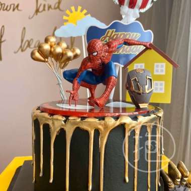 Detail Kue Ulang Tahun Anak Laki Laki Spiderman Nomer 42