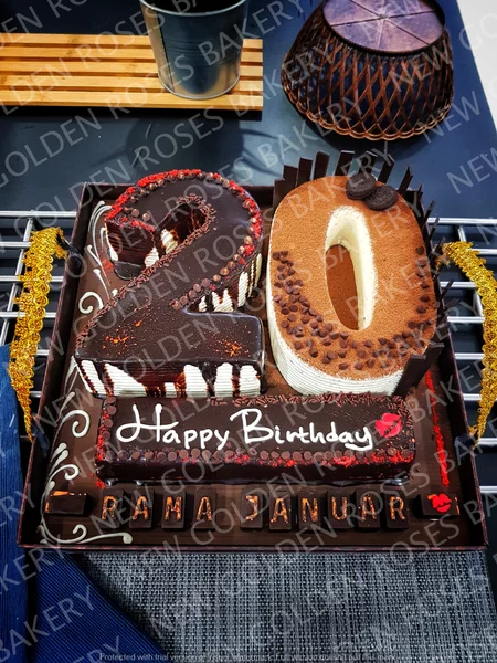 Detail Kue Ulang Tahun Angka 20 Nomer 4