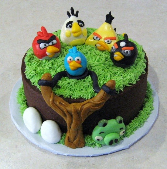 Kue Ulang Tahun Angry Bird - KibrisPDR