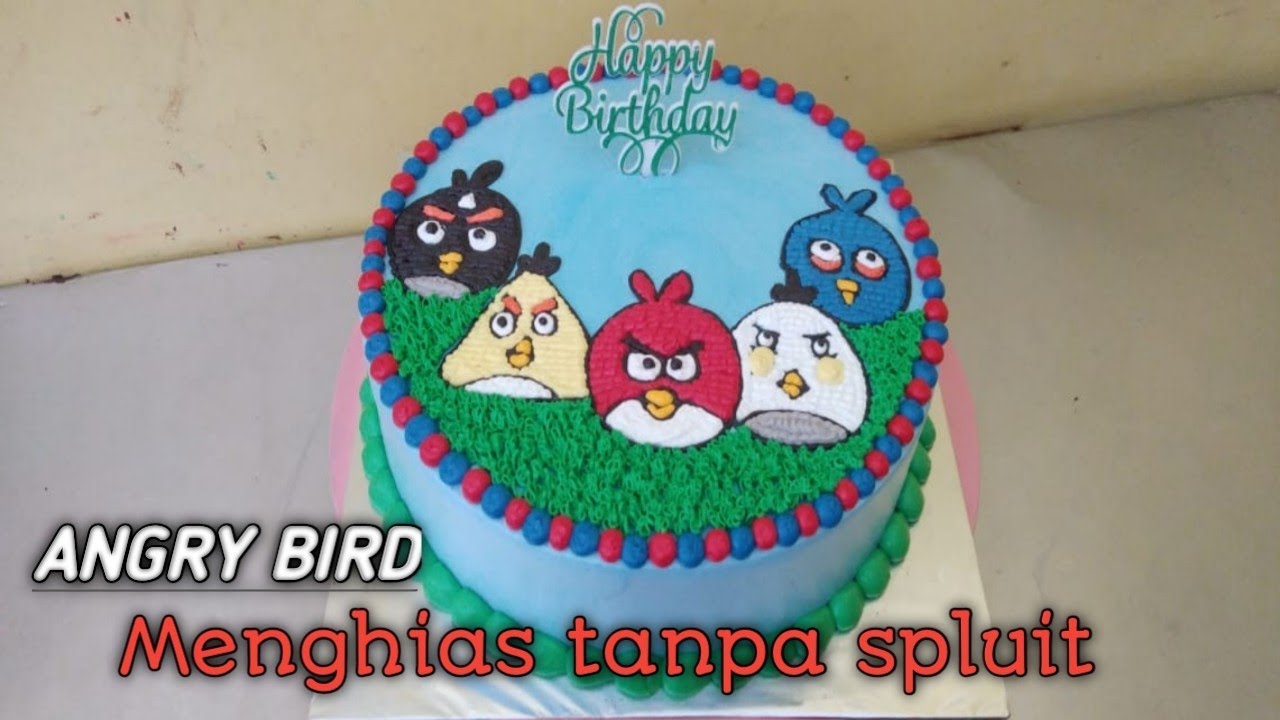 Detail Kue Ulang Tahun Angry Bird Nomer 3