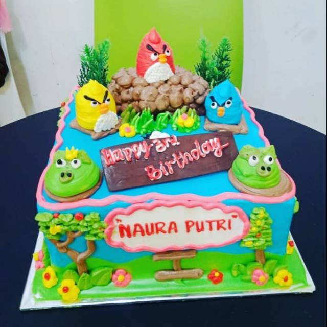 Detail Kue Ulang Tahun Angry Bird Nomer 6