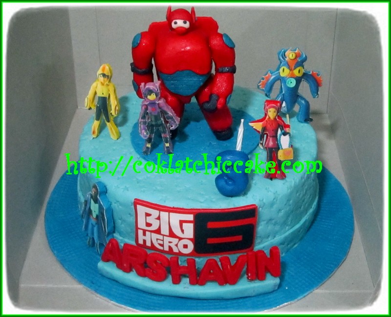 Detail Kue Ulang Tahun Baymax Nomer 28