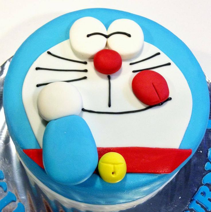 Detail Kue Ulang Tahun Bentuk Doraemon Nomer 20