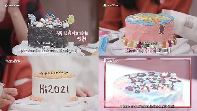 Detail Kue Ulang Tahun Black Pink Nomer 33