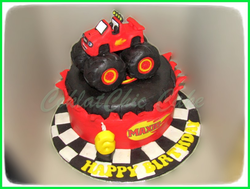 Detail Kue Ulang Tahun Blaze Nomer 12