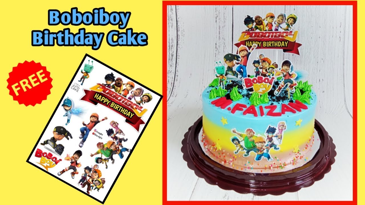 Detail Kue Ulang Tahun Boboiboy Nomer 10