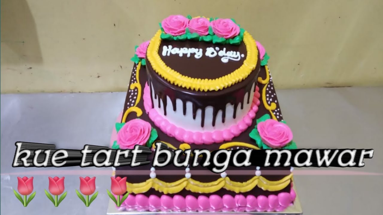 Detail Kue Ulang Tahun Bunga Nomer 51