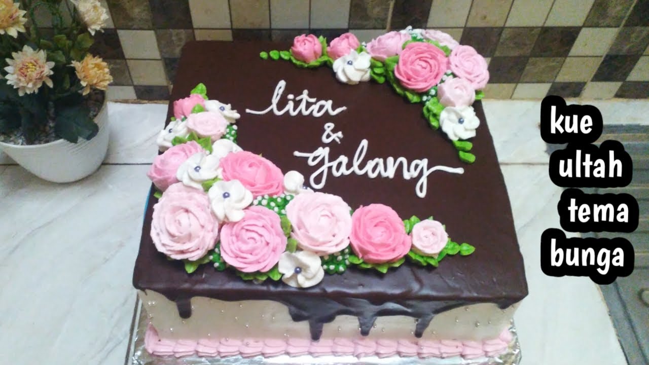 Detail Kue Ulang Tahun Bunga Nomer 53