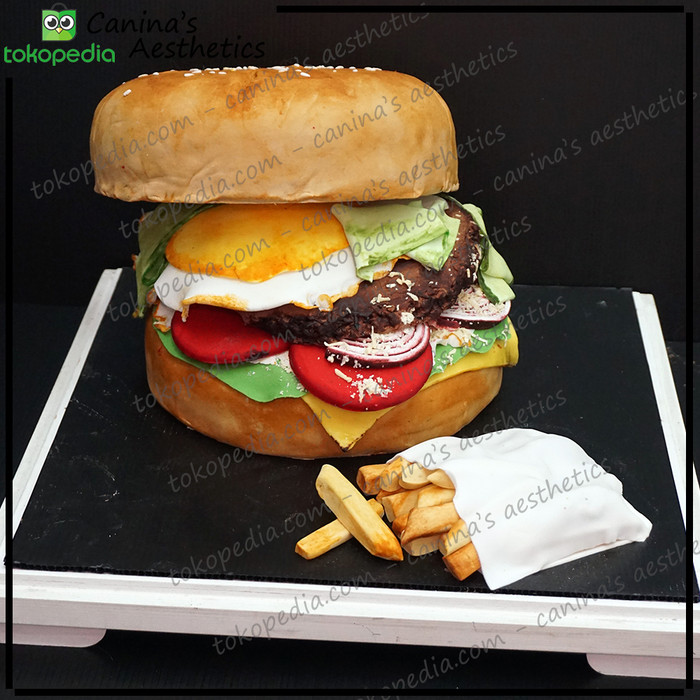 Detail Kue Ulang Tahun Burger Nomer 30