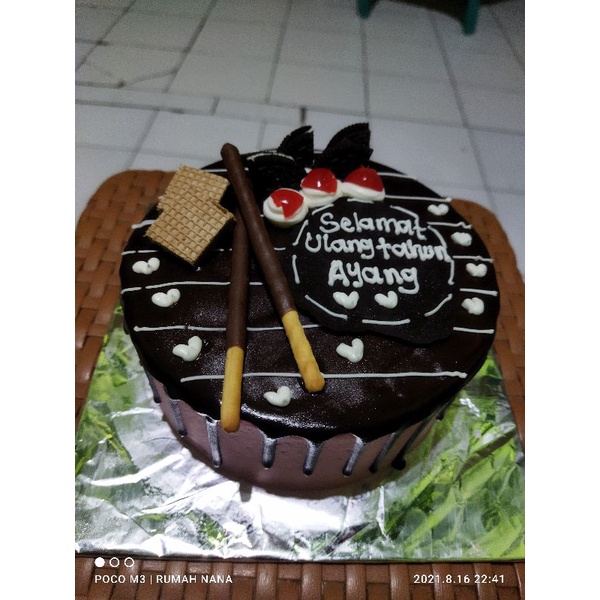 Detail Kue Ulang Tahun Coklat Nomer 13