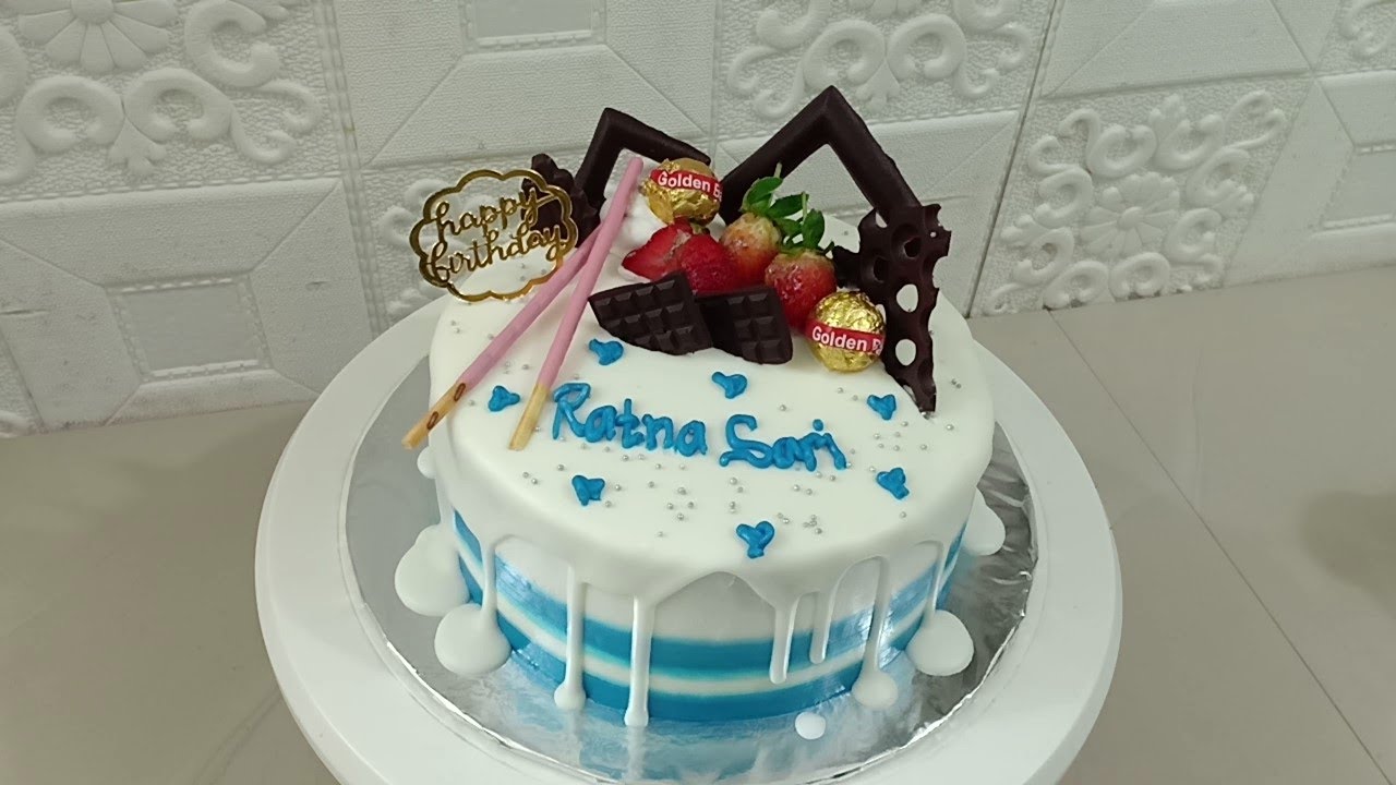 Detail Kue Ulang Tahun Coklat Putih Nomer 23