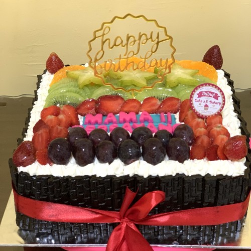 Detail Kue Ulang Tahun Dari Buah Buahan Nomer 13