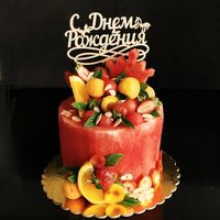 Kue Ulang Tahun Dari Buah Semangka - KibrisPDR