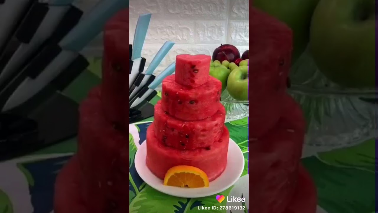 Detail Kue Ulang Tahun Dari Buah Semangka Nomer 5