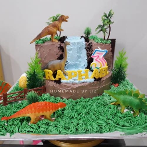 Detail Kue Ulang Tahun Dinosaurus Nomer 13