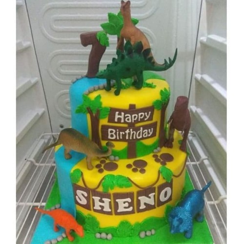 Detail Kue Ulang Tahun Dinosaurus Nomer 45