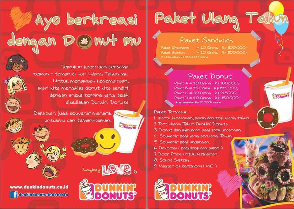 Detail Kue Ulang Tahun Dunkin Donuts Nomer 3