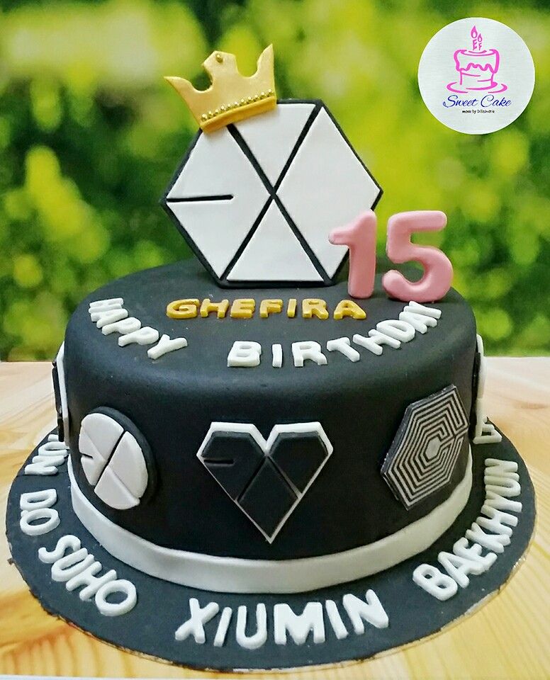 Detail Kue Ulang Tahun Exo Nomer 2