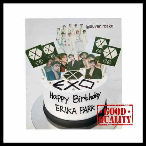 Detail Kue Ulang Tahun Exo Nomer 16