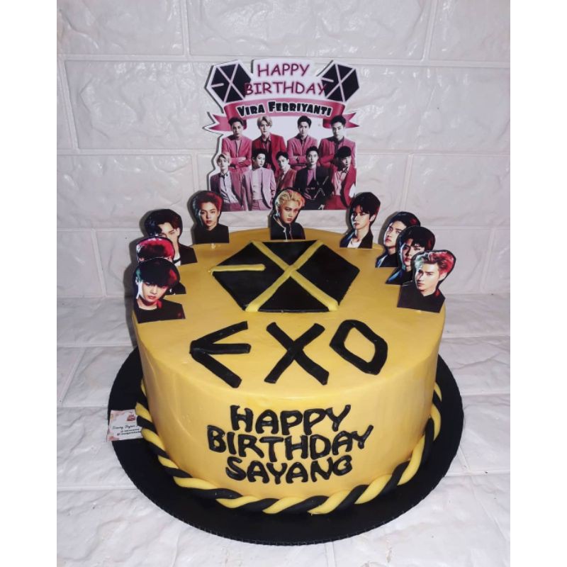 Detail Kue Ulang Tahun Exo Nomer 18