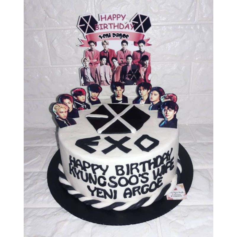 Detail Kue Ulang Tahun Exo Nomer 19