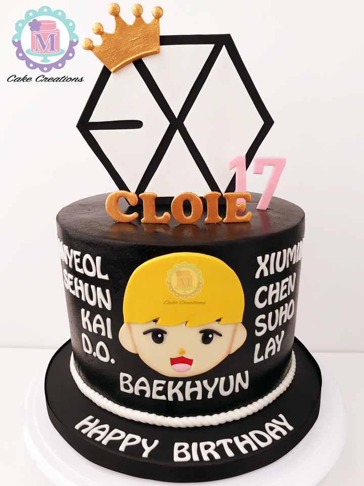 Detail Kue Ulang Tahun Exo Nomer 26