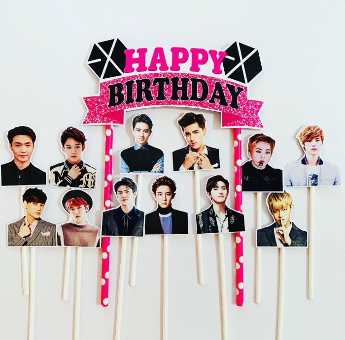 Detail Kue Ulang Tahun Exo Nomer 30