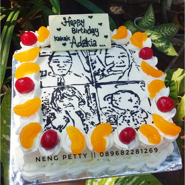 Detail Kue Ulang Tahun Foto Wajah Nomer 46