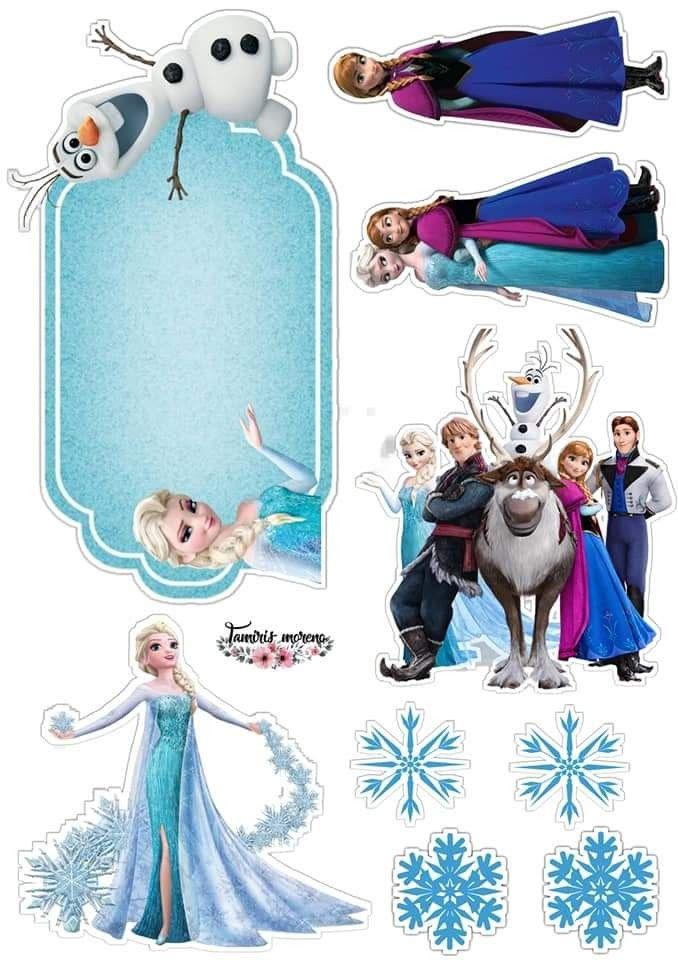 Detail Kue Ulang Tahun Frozen Png Nomer 37